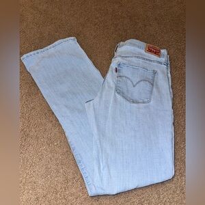 Levi's Women's Boot Cut Jeans in Light Blue